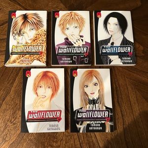 Manga Books 1-5 The Wallflower Tomoko Hayakawa